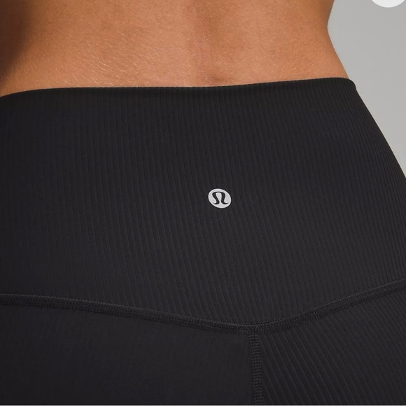 Lululemon Align High Rise Ribbed Pant 28” - Picture 2 of 5